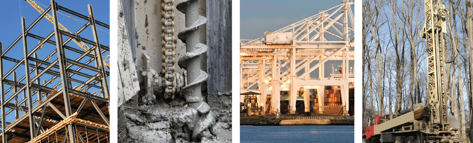 Port of Oakland Drill Rig and Construction Banner
