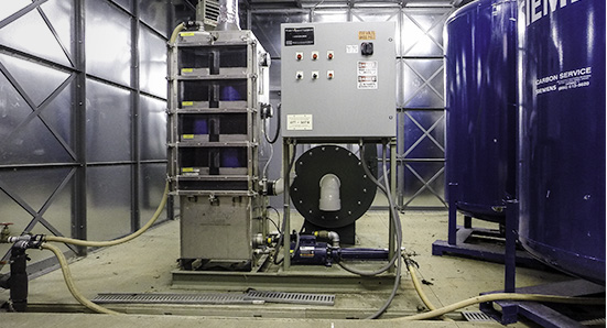 United States Forest Service Water Treatment System in Klamath River California